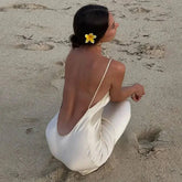 Elegant Off-the-Shoulder Long Dress for Women - Himpall